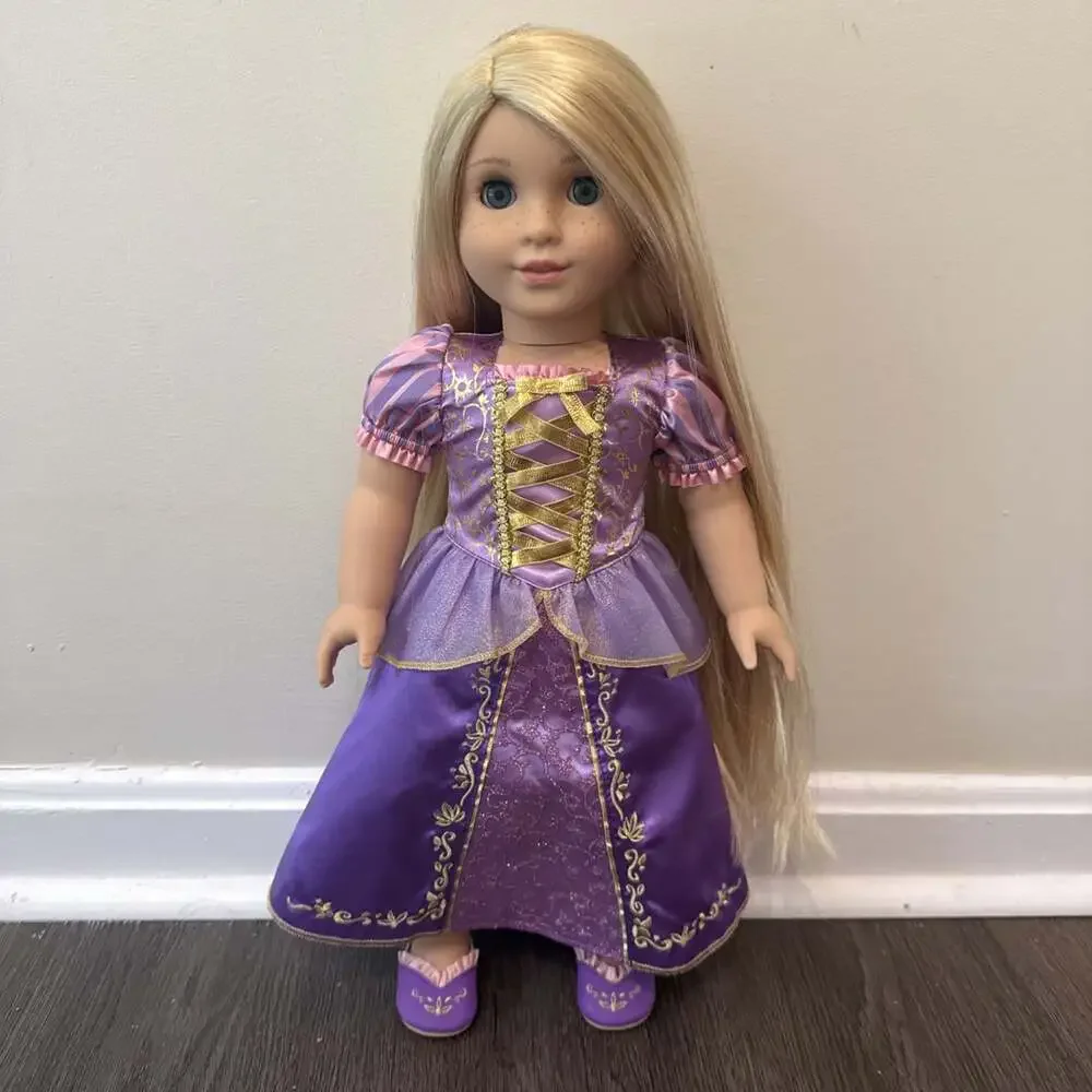 American Girl Doll Disney Princess Rapunzel Play Line 18